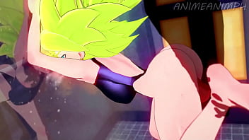 Preview 4 of Eritic Sex - POV Lesbiana prueba verga por primera vez KHALIFA DRAGON BALL HENTAI