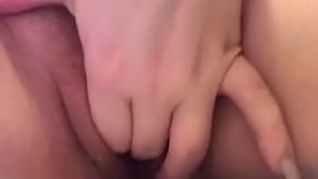 Preview 2 of Old Dirty Man Daughter - Playing with her pussy on snap before work