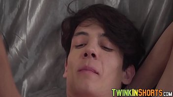 Preview 1 of Bella Fox Videos - Horny latin twink Danny Mendez gets handjob from Martin
