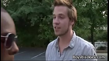 Preview 2 of Lil Vos - White Gay Teen Sexy Boy Loves Black Cock In Every Hole 21