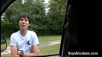 Preview 4 of Shema Nle - White Gay Teen Sexy Boy Loves Black Cock In Every Hole 17