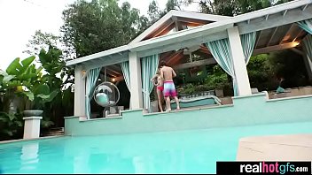 Preview 2 of Aple Booty - Sex In Front Of Camera With Horny Sexy Teen GF (lyra louval) mov-23