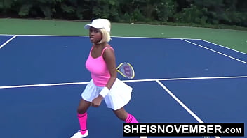 Preview 1 of First Time Sex Shemale - Msnovember Has Tightest Ebony Brown Booty In The World And Young Cute Slut Needs Big Ass Hole Fingering,  Bending Over During Upskirt Closeup Fetish With Oil In Her Asshole by Sheisnovember