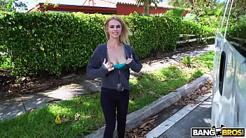 Preview 2 of Granny Tan Tubes - Outsmarting a Hustler For Sex