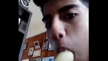 Preview 4 of Mulana Rivera - Shaagay penetranted and destroyed by a big banana