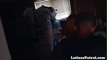 Preview 1 of Bokep Anak Band - Beautiful immigrant riding lucky agents cock