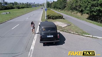 Preview 1 of East Whores - Fake Taxi Sexy Thai lady with pierced pussy lips loves British dick