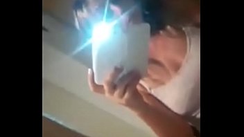 Preview 1 of Sunny Leone Milf Anal - Squirting Babe Flims Herself in Front of the Mirror