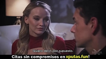 Preview 2 of Sheryl Crow - Passionate Blonde With Big Tits Sucks And Fucks Well! Spanish Subtitles