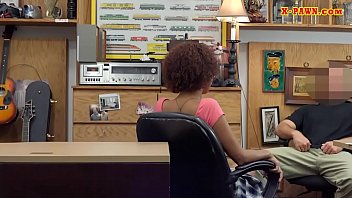 Preview 2 of Sunny Sexi Video Free Video - Big boobs ebony pounded at the pawnshop