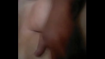Preview 3 of Cum On My Pantyhosed - My Filipina Bitch Jean Showing Her Big Tits For Me