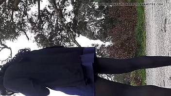 Preview 2 of Compilation Gripp - Crossdresser Windy Pantyhose Upskirt - BasedCams.com