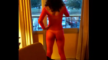 Preview 3 of Xxx Videos Mn Hindi - pink outfit in dallas hotel room