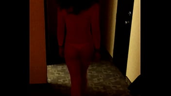 Preview 4 of Xxx Videos Mn Hindi - pink outfit in dallas hotel room