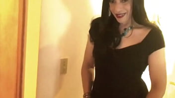 Preview 2 of Qqoobvmdi - mature Suburban travesti and her cock
