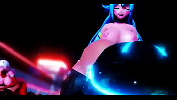 Preview 2 of Extreme Holly Lesbian Puke - 3d: Fuck and Furious