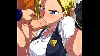 Preview 1 of Fondled Schoolgirl - android 18 blowjob