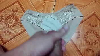 Preview 3 of Aiiya Bhatt - | Cum on panties compilation the best!