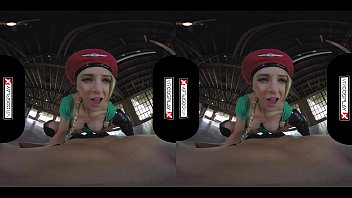 Preview 2 of Kozarcanka - Street Fighter Sex Fantasy With Cammy VRCosplayX.com