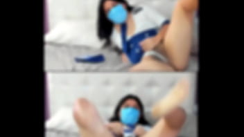 Preview 2 of Hsxx Hszz - Me visto como una sexy polic&iacute_a
