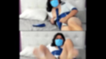 Preview 3 of Hsxx Hszz - Me visto como una sexy polic&iacute_a