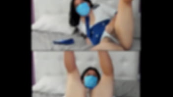 Preview 1 of Hsxx Hszz - Me visto como una sexy polic&iacute_a
