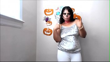 Preview 1 of Cogiendo Mi Abuela - Ginger Paris Present fat Butt BBW Dirty Sugar Skull Masturbating