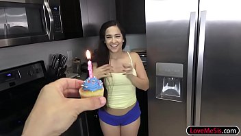 Preview 1 of Urine Pass Pusy - Bday girl Annika Eve fucked by stepbro