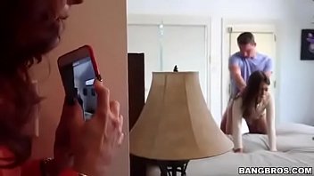 Preview 1 of Little Isabel - BANGBROS - Hot sex session with girlfriend and stepmom