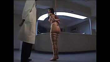 Preview 1 of Licking His Big Balls - Dirty asian bitch Arimi Mizusaki is all tied up,  gagged and whipped until she cries.WMV