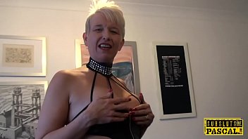 Preview 1 of Dad Fucks Two Stepdaughters - Busty uk submissive gilf gets ass roughfucked