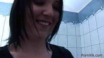Preview 1 of Beyond The Ladies Room Door - Czech this Fisting Pissing