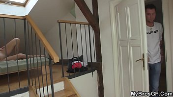 Preview 2 of Big Xck - Nude brothers gf seduces me into sex
