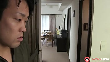 Preview 2 of Pron Sex Movie - JAV Uncensored with english subtitle: step Mom gives son blowjob before leaving