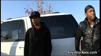 Preview 1 of Xxx Milking Farm - Blacks On Boys - Interracial Nasty Gay Fucking Video 11