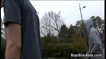 Preview 2 of Invasion Of The Porno - Blacks On Boys - Interracial Nasty Gay Fucking Video 10