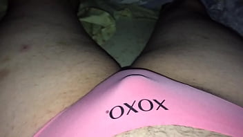 Preview 3 of Amoy Meki - Extremely tiny pathetic white micropenis/clit crossdresser wearing pink panties