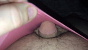 Preview 4 of Amoy Meki - Extremely tiny pathetic white micropenis/clit crossdresser wearing pink panties