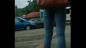 Preview 3 of Bazoocam 1 - candid ebony teen tight jeans