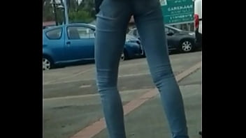 Preview 1 of Bazoocam 1 - candid ebony teen tight jeans