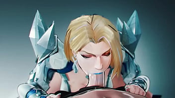 Preview 1 of Zanjeen Table - Marvel Rivals Porn Emma Frost blowjob - animation by leetTRON