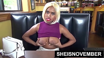 Preview 3 of Aunty Xxx Sari - Sneaking My Student Who Was Failing My Class Into My House While My Wife If At Work To Fuck For A Passing Grade. Young Babe Sheisnovember Ebony Pussy Getting Fucked Hardcore Doggystyle POV Moaning While BBC Is Fucking Her on Msnovember