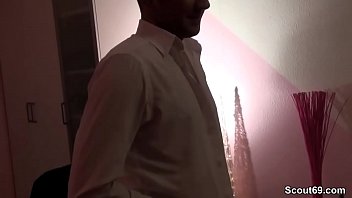 Preview 1 of Irish Nicola - German Step-Son Caught Mom naked and get his First Fuck