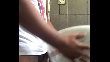 Preview 4 of Aero Hostes - Punheta gostosa na camisinha