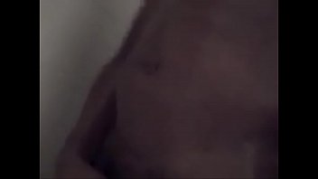 Preview 3 of Teenxx V D - Hot black stud jerks off in the shower