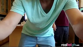 Preview 1 of Sexse Bog - Teen Girlfriend (cece capella) In Sex Show On Cam vid-09