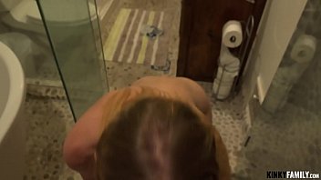 Preview 2 of Xxx Free Por - Kinky Family - Facial for naughty stepsis Chloe Scott