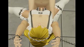 Preview 4 of Www E Xxx Video - Lulu in maid suit and the dungeon master