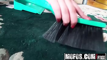 Preview 1 of Twink Pooping - Mofos - Shes A Freak - Liona - Full-Service Maid