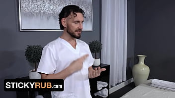 Preview 1 of Anerica Lom - In Need Of A &ldquo_Deep&rdquo_ Massage,  Jace Starr Visits An Adult Massage Parlor - StickyRub